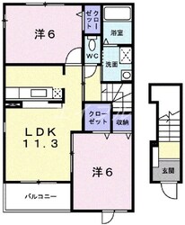 アヴィオン　Ｃの物件間取画像